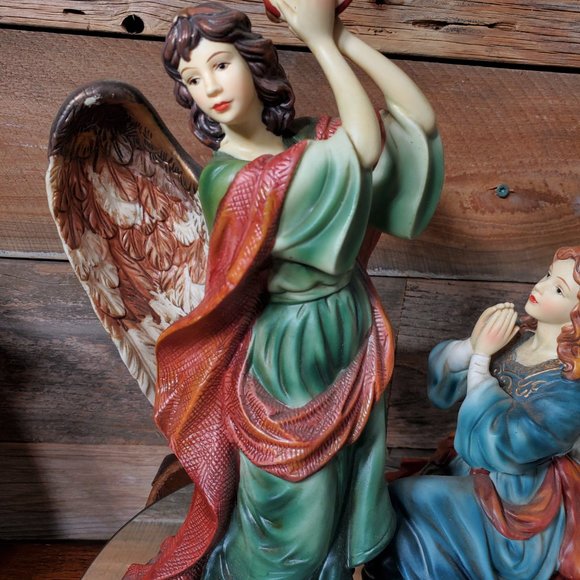 Grandeur Noel Collectible Porcelain Angel Set - Picture 4 of 12